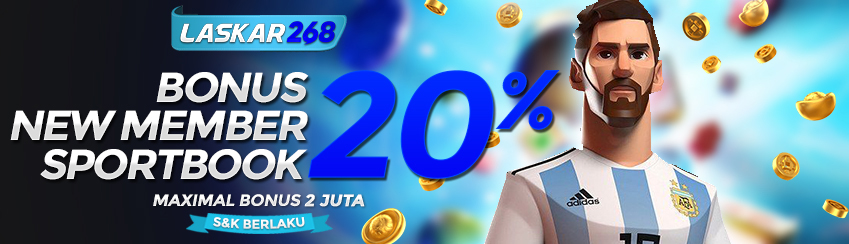 Bonus New Member Sportsbook 20%